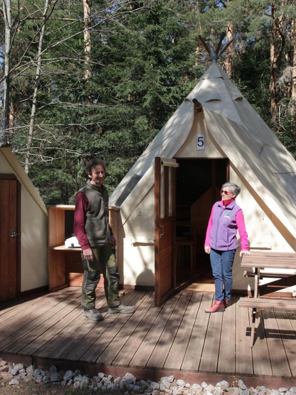 Tente Tipi 4 à 8 pers.