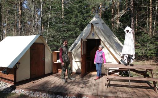 Tente Tipi 4 à 8 pers.